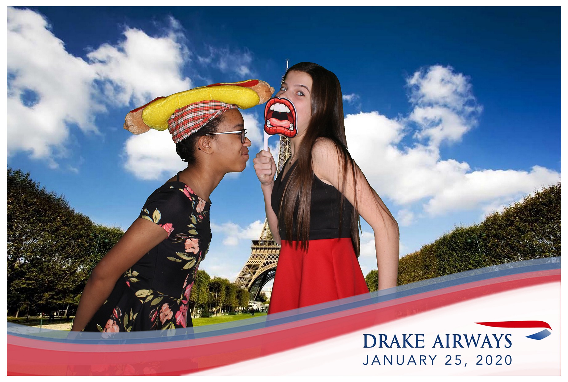 Drake Airways | View more photos from the event at gallery.photoboothcincy.com/u/PhotoBoothCincy/Drake-Airways